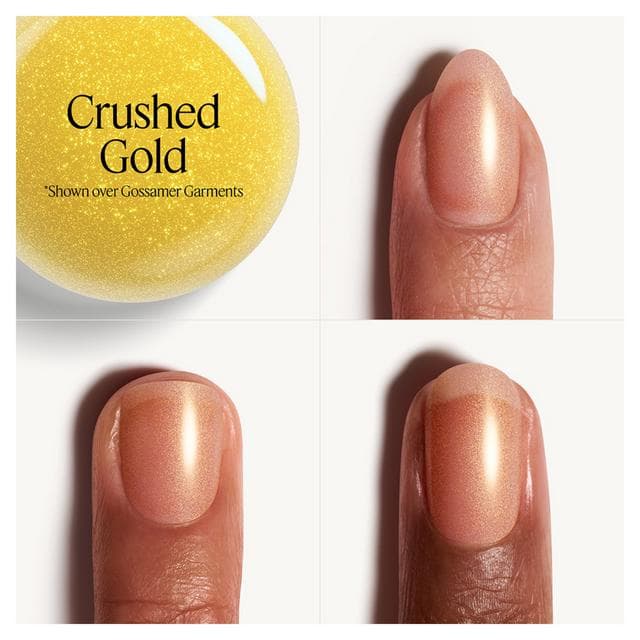 Gel Couture by Essie Crsuhed Gold Top Coat - gallery image 3