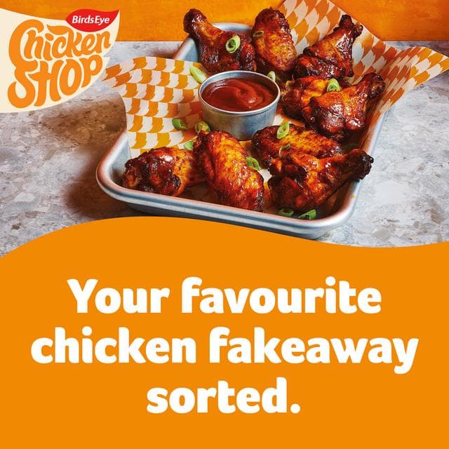 Birds Eye Chicken Shop Hickory BBQ Chicken Wings 375g - gallery image 3