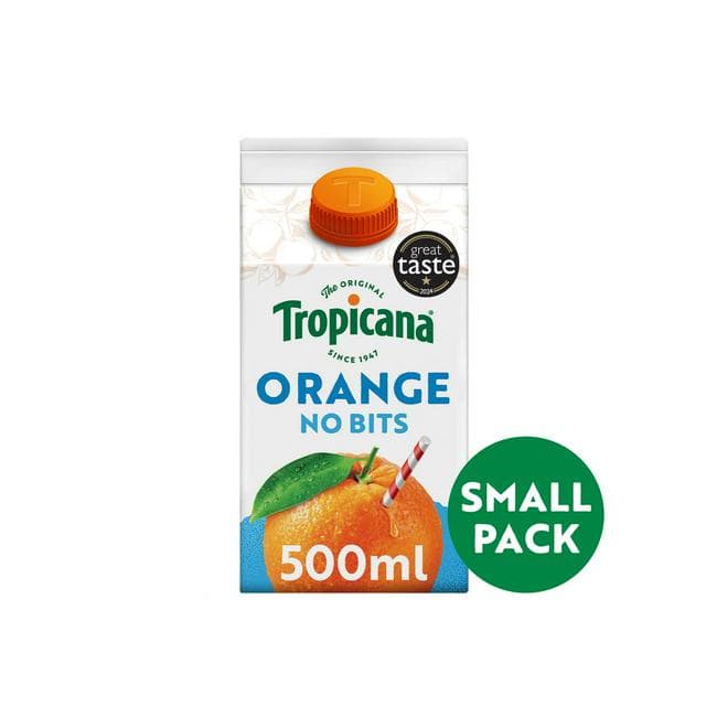 Tropicana Pure Smooth Orange Fruit Juice 500ml - gallery image 1