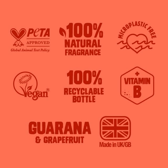 Original Source 400ml Max Boost Guarana & Grapefruit Shower Gel - gallery image 4