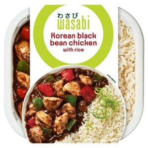 Wasabi Korean Black Bean Chicken with Rice 450g