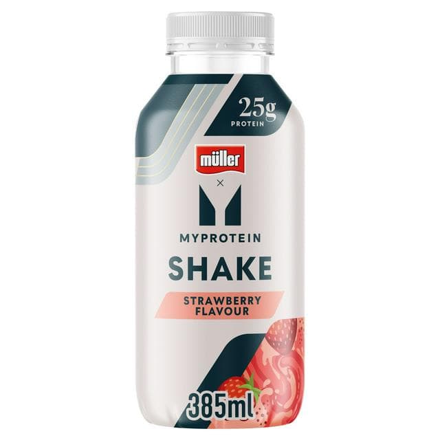 Müller Myprotein Strawberry High Protein Shake - gallery image 1