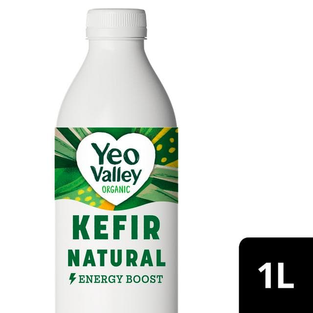 Yeo Valley Organic Kefir Natural 1L - gallery image 1