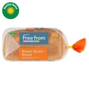 Sainsbury's Free From Brown Sliced Bread 535g