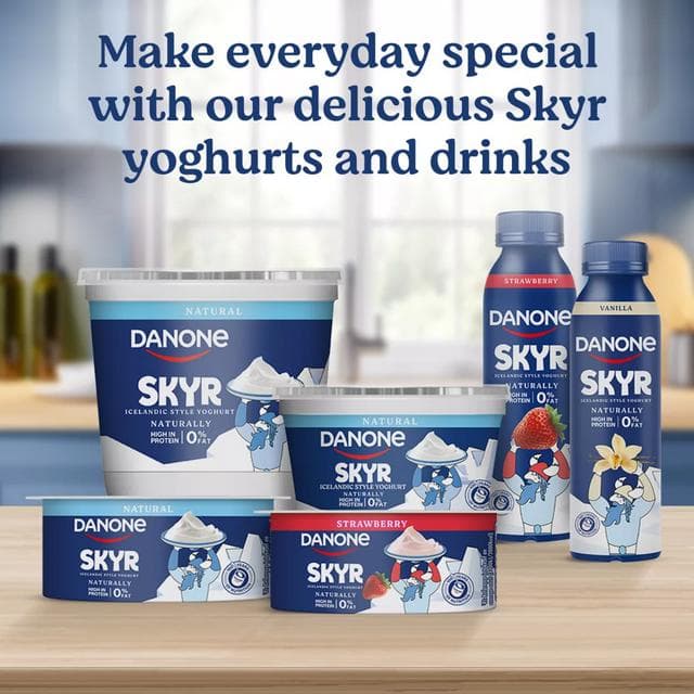 Danone Strawberry Skyr Icelandic Style Yoghurt 270g - gallery image 6