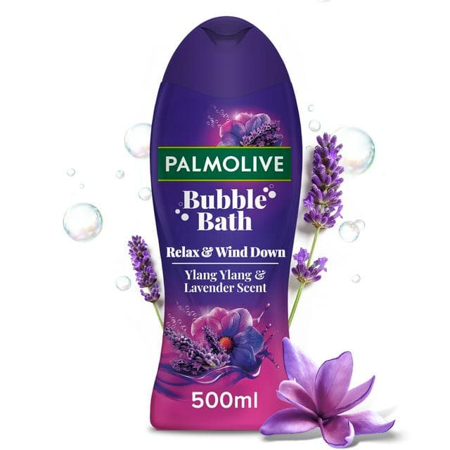 Palmolive Relax & Wind Down Bubble Bath Soak 500ml - gallery image 1