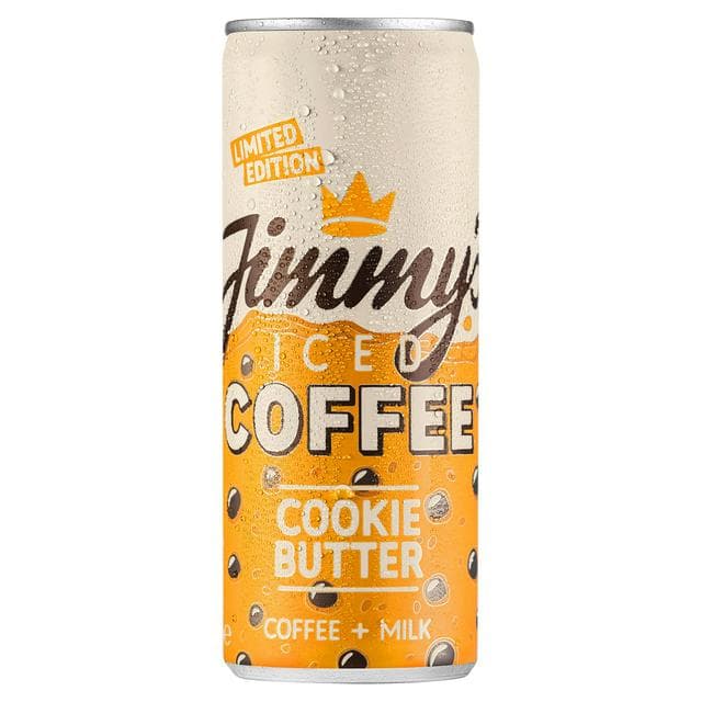 Jimmy's 250ml Cookie Butter Iced Coffee, Limited Edition - gallery image 1