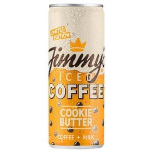 Jimmy's 250ml Cookie Butter Iced Coffee, Limited Edition