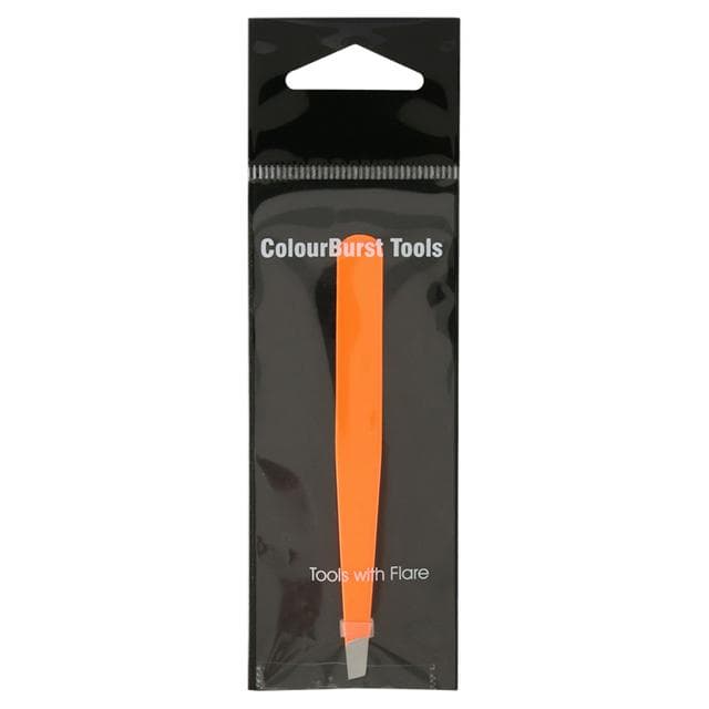 Colourburst Tools Full Sized Slant Tweezer Orange - gallery image 1