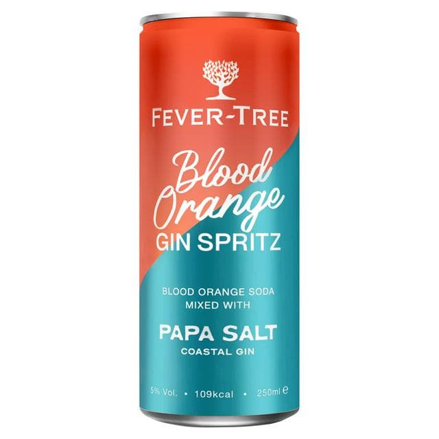 Fever-Tree & Papa Salt Blood Orange Gin Spritz 250ml - gallery image 1
