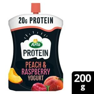 Arla Protein Peach & Raspberry Yogurt 200g