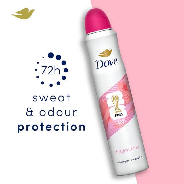 Dove Advanced Care Go Fresh Anti Perspirant Aerosol Dragonfruit & Coconut Cream Scent 200ml - gallery image 3