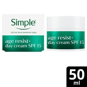 Simple Facial Moisturiser Age Resist+ Day 50ml