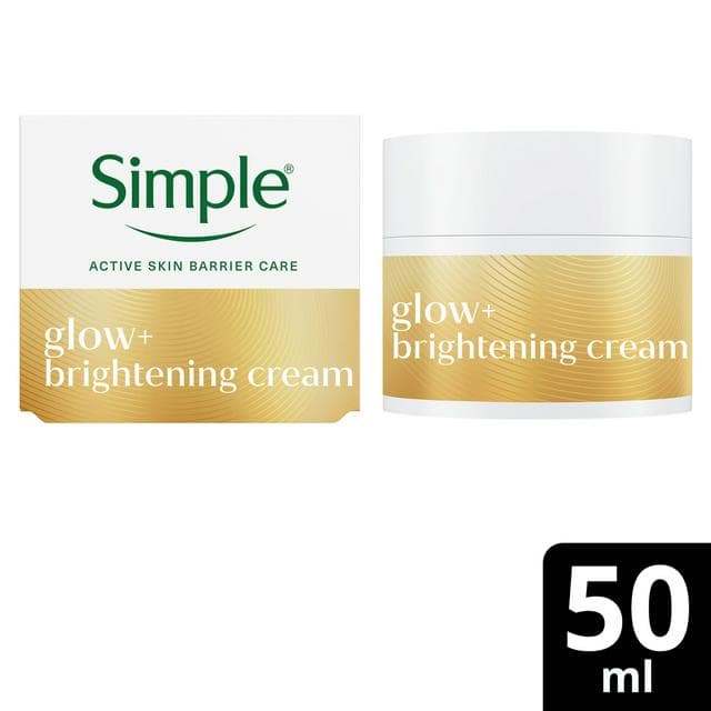 Simple Facial Moisturiser Glow+ 50ml - gallery image 1