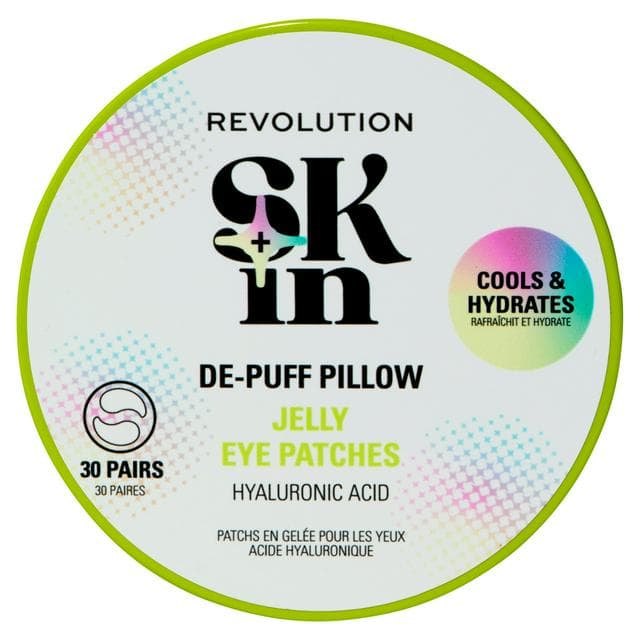 Revolution Skin De Puff Pillow Hyaluronic Acid Jelly Eye Patches - gallery image 1