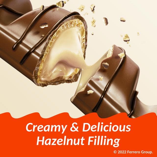 Kinder Bueno Milk Chocolate & Hazelnut Multipack 5 x 43g - gallery image 4