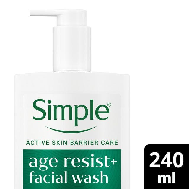 Simple Facial Cleanser Age Resist+ 240ml - gallery image 1