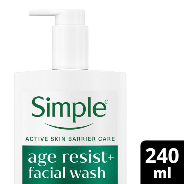 Simple Facial Cleanser Age Resist+ 240ml - gallery image 2