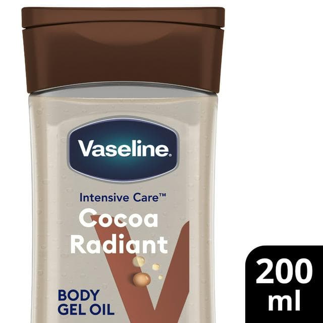 Vaseline Intensive Care Body Oil Cocoa Radiant 200ml - gallery image 1