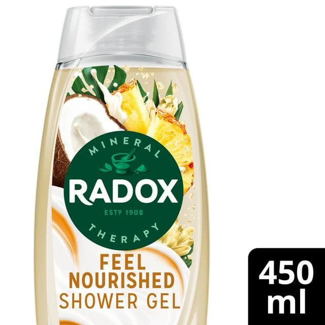 Radox Mineral Therapy Shower Cream Feel Nourished 450ml - gallery image 1