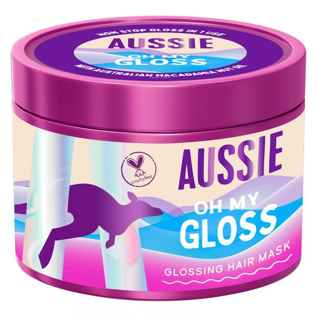 Aussie Oh My Gloss Glossing Hair Mask 500ml - gallery image 1