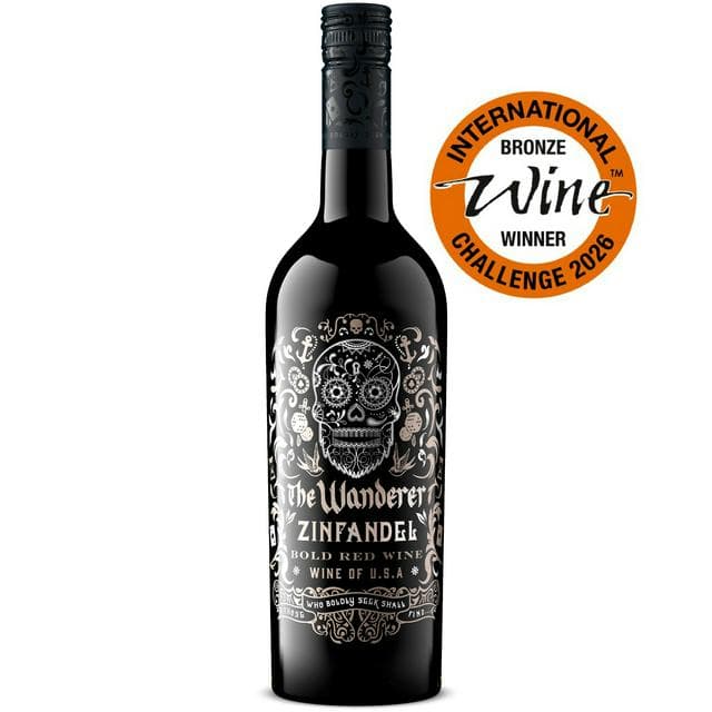 The Wanderer Zinfandel Red Wine 75cl - gallery image 1