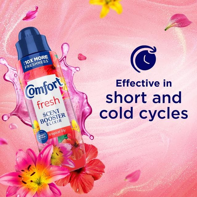 Comfort Fresh Scent Booster Tropical Lily 460ml - gallery image 5