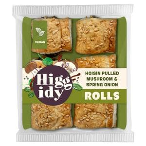 Higgidy Hoisin Pulled Mushroom & Spring Onion Rolls 160g