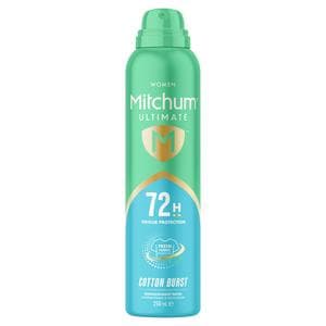 Mitchum Women Ultimate Cotton Burst Antiperspirant & Deodorant 250ml