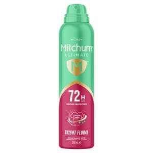 Mitchum Women Ultimate Bright Floral Antiperspirant & Deodorant 250ml