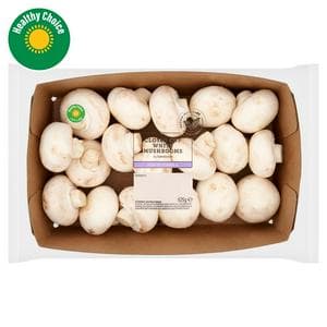 Sainsbury's Closed Cup Mushrooms Vitamin D 625g