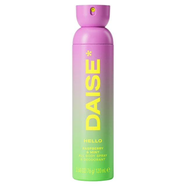 Daise All Body Spray & Deodorant in Raspberry & Mint 120ml - gallery image 1