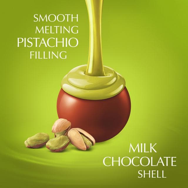 Lindt Lindor Pistachio Milk Chocolate Truffles Box 200g - gallery image 2