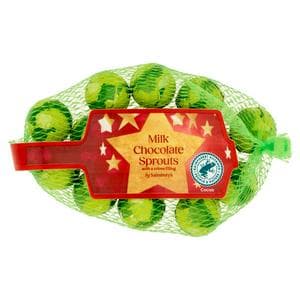 Sainsbury's 75g Milk Chocolate Sprouts with a Crème Filling