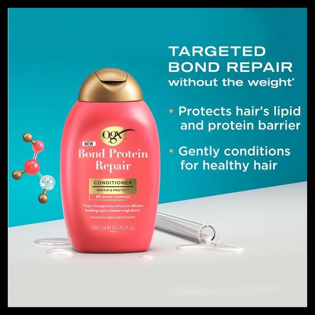 Ogx 385ml Bond Protein Hair Repair Conditioner - gallery image 2