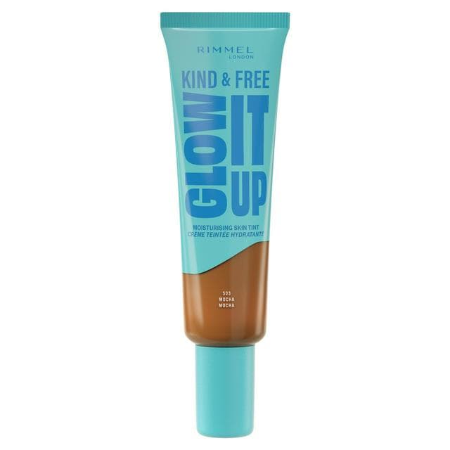 Rimmel London Kind & Free Glow It Up Moisturising Skin Tint 503 Mocha 30ml - gallery image 1