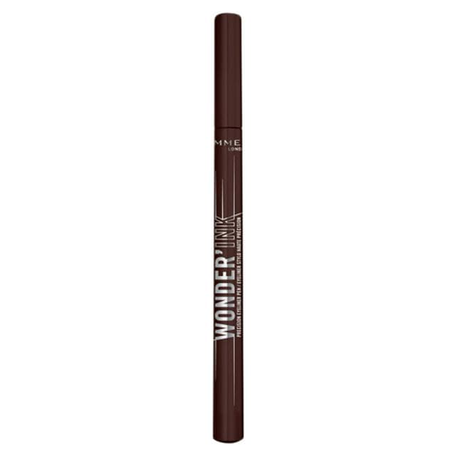 Rimmel London Wonder Ink Precision Liquid Eyeliner Pen Spiced Chestnut - gallery image 1
