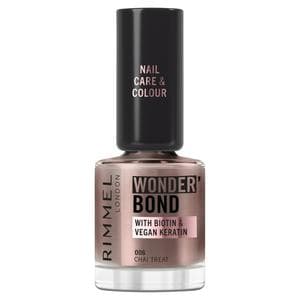 Rimmel Wonder Bond Care + Color Nail Polish 006 Chai Treat 12ml