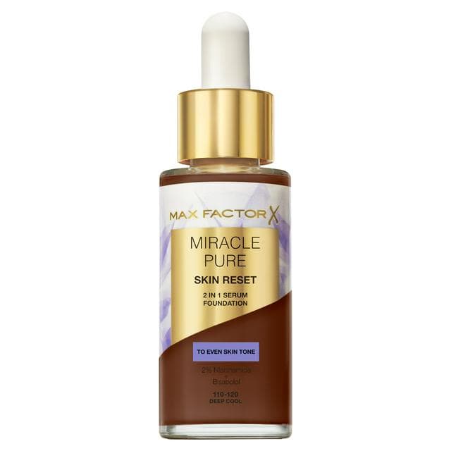 Max Factor Miracle Pure Serum Foundation 120 Deepcool 30ml - gallery image 1