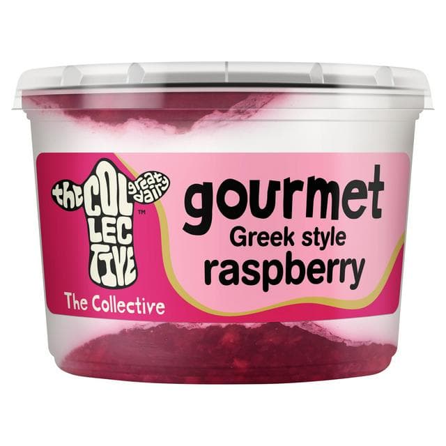 The Collective Gourmet Raspberry Greek Style Yoghurt 425g - gallery image 1