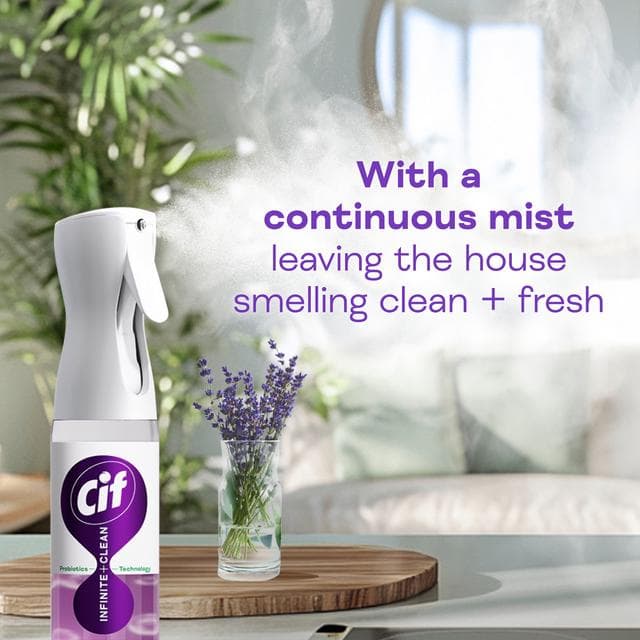 Cif Infinite Clean All in One Cleaner Reload Lavender & Eucalyptus 280ml - gallery image 6