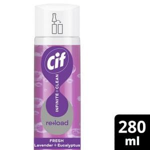 Cif Infinite Clean All in One Cleaner Reload Lavender & Eucalyptus 280ml