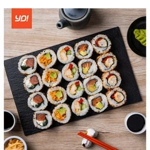 YO! 20 Pieces Sushi Mixed Rolls Sharer