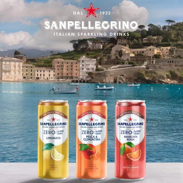San Pellegrino Zero Lemon 4 x 330ml - gallery image 5