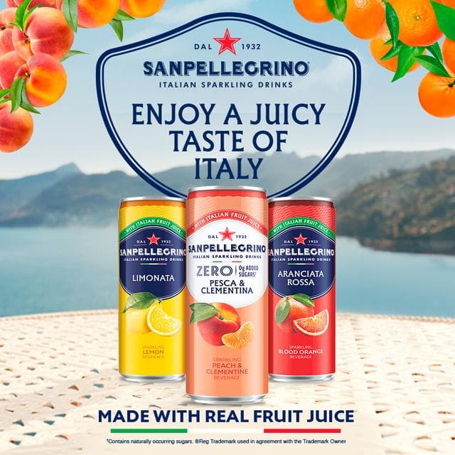 San Pellegrino Orange 4 x 330ml - gallery image 2