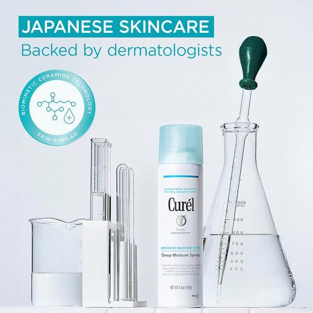 Curél Deep Moisture Spray for Dry Sensitive Skin Face & Body 144ml - gallery image 5