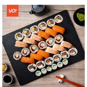 YO! Sushi Salmon & Prawn Deluxe Selection (36 Pieces)