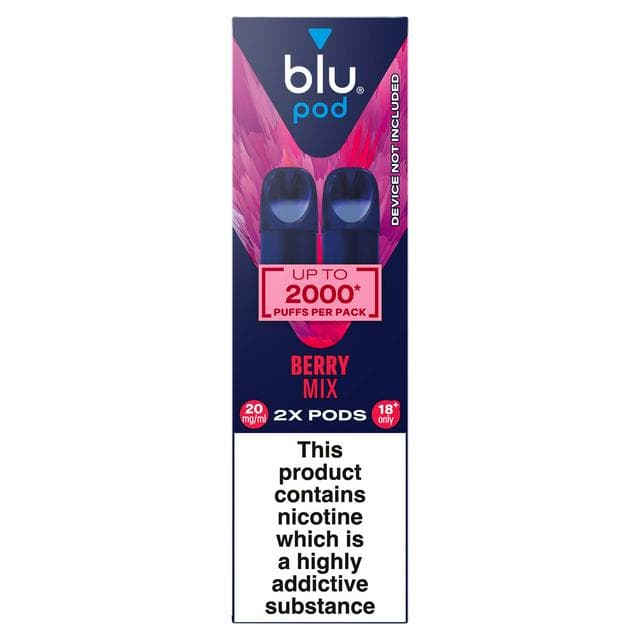 blu Pod Berry Mix Vape Pods 20mg/ml - gallery image 1