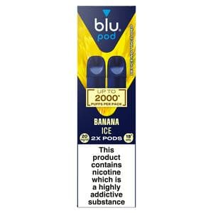 blu Pod Banana Ice Vape Pods 20mg/ml