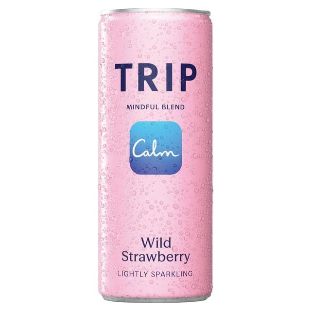 TRIP 330ml Wild Strawberry Sparkling Drink - gallery image 1